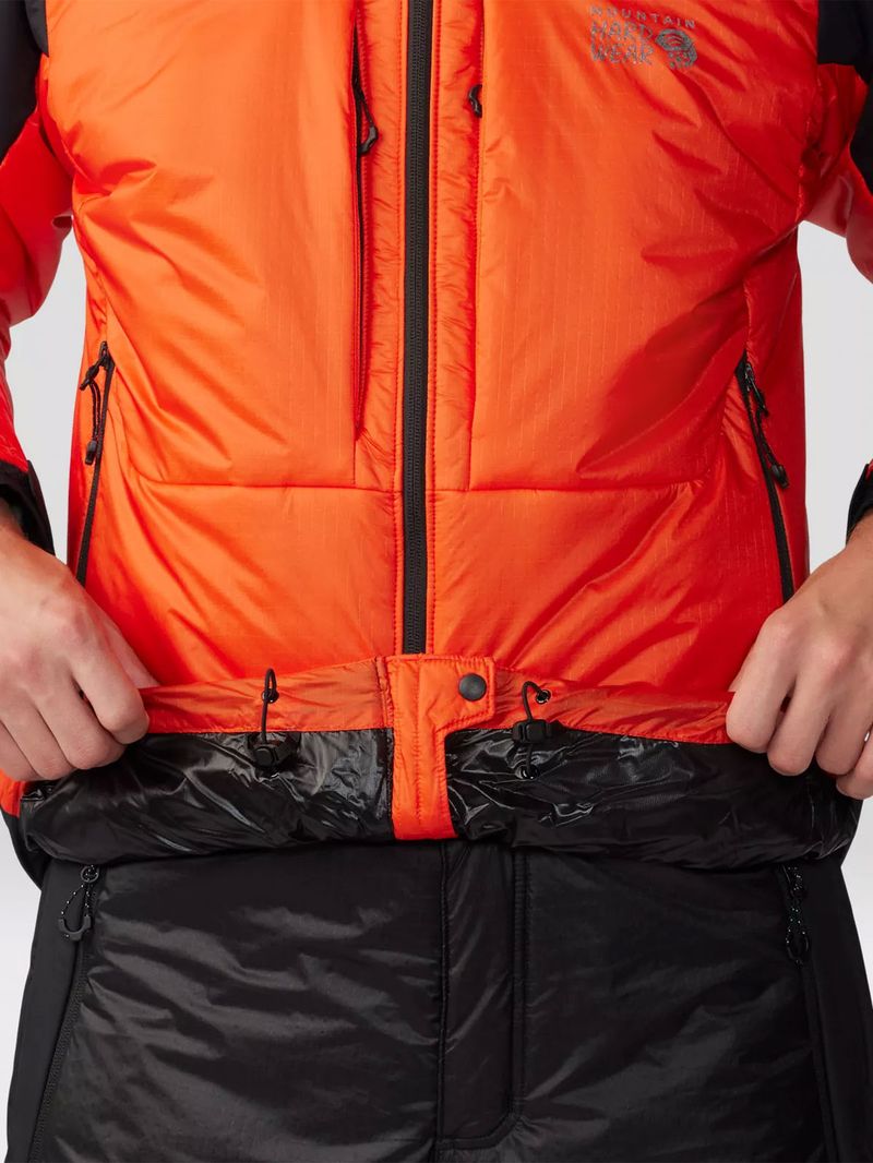 Parka Hombre Compressor Alpine Naranjo Mountain Hardwear