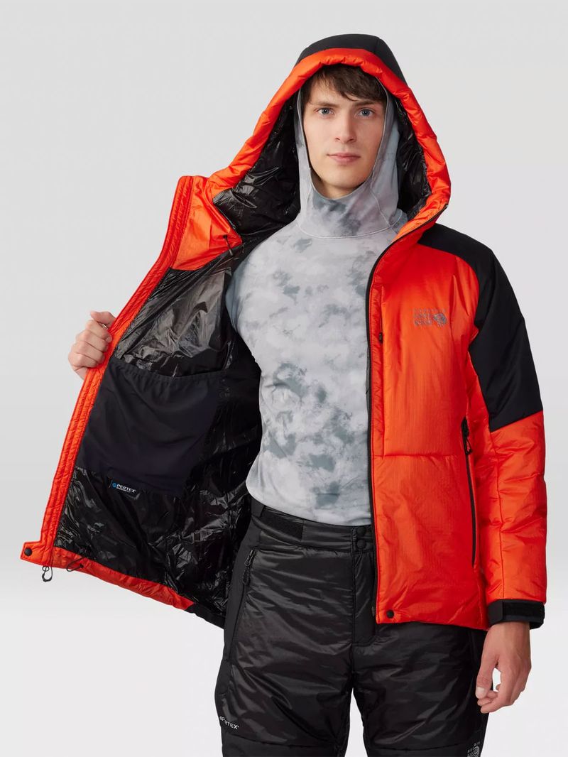 Parka Hombre Compressor Alpine Naranjo Mountain Hardwear