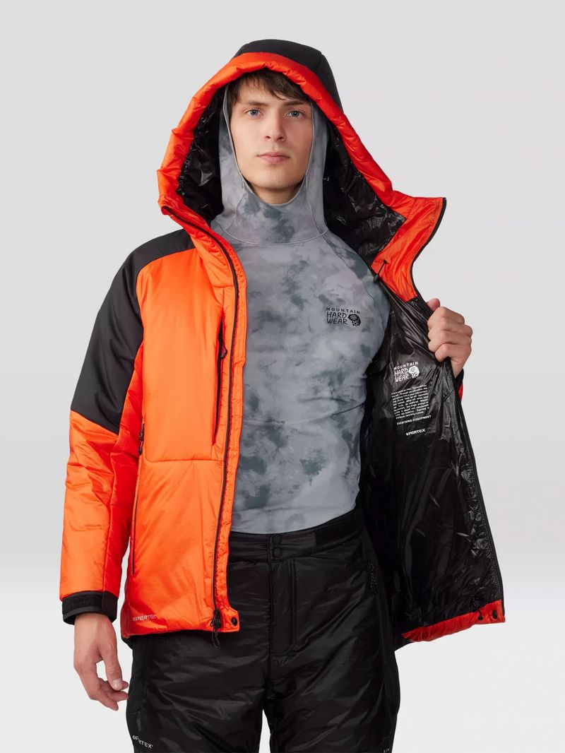 Parka Hombre Compressor Alpine Naranjo Mountain Hardwear