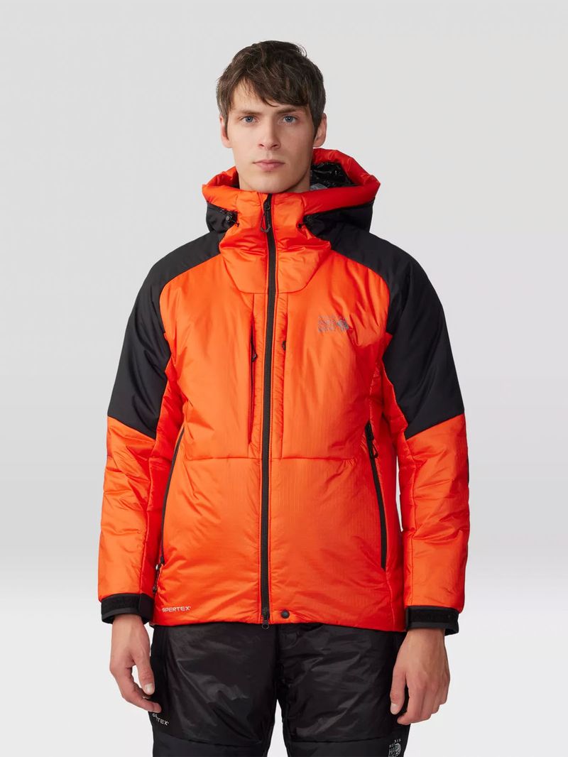 Parka Hombre Compressor Alpine Naranjo Mountain Hardwear
