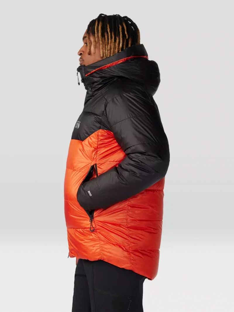 Parka de Pluma Hombre Phantom Naranjo Mountain Hardwear