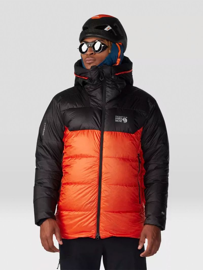 Parka de Pluma Hombre Phantom Naranjo Mountain Hardwear
