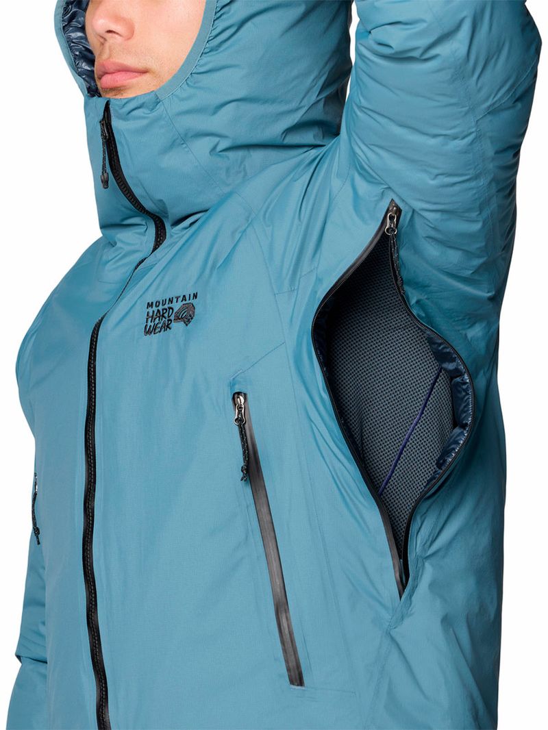 Parka Hombre Storm Whisperer Azul Mountain Hardwear
