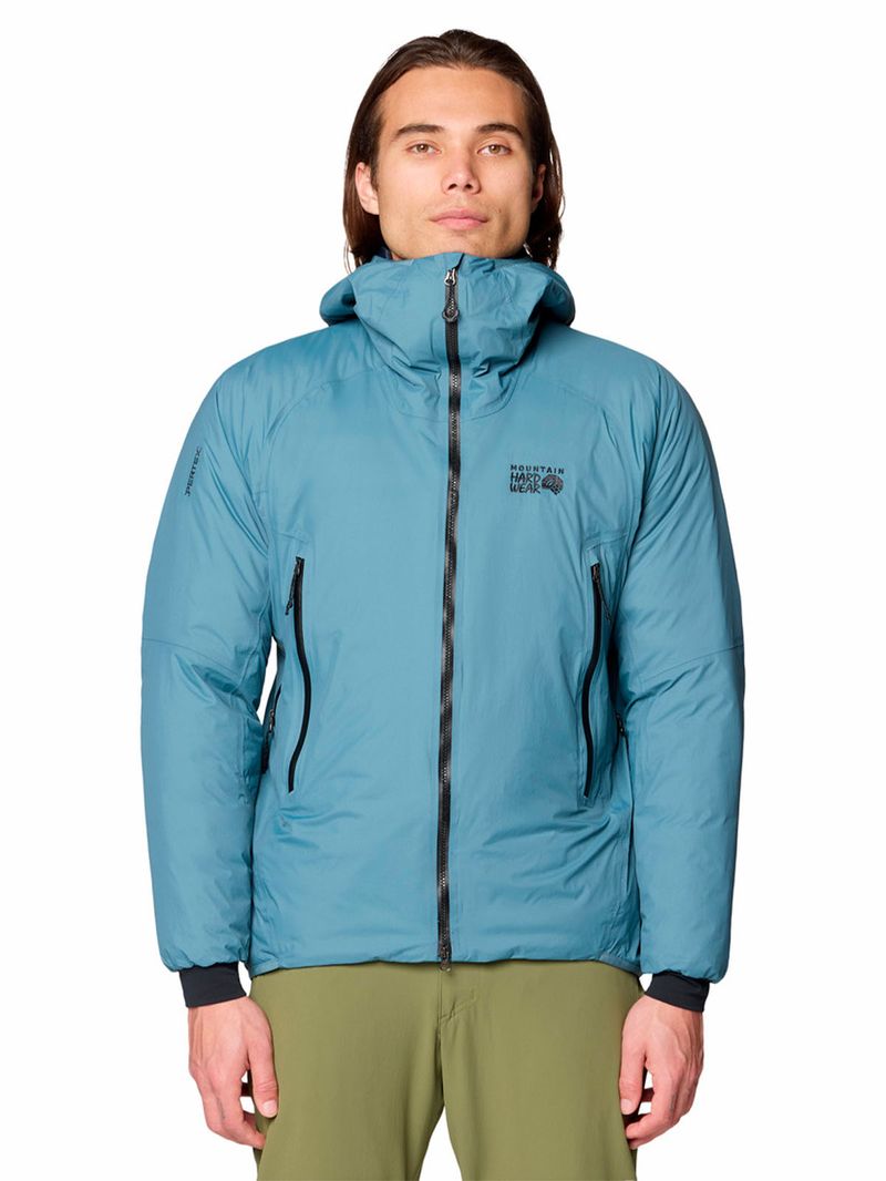 Parka Hombre Storm Whisperer Azul Mountain Hardwear