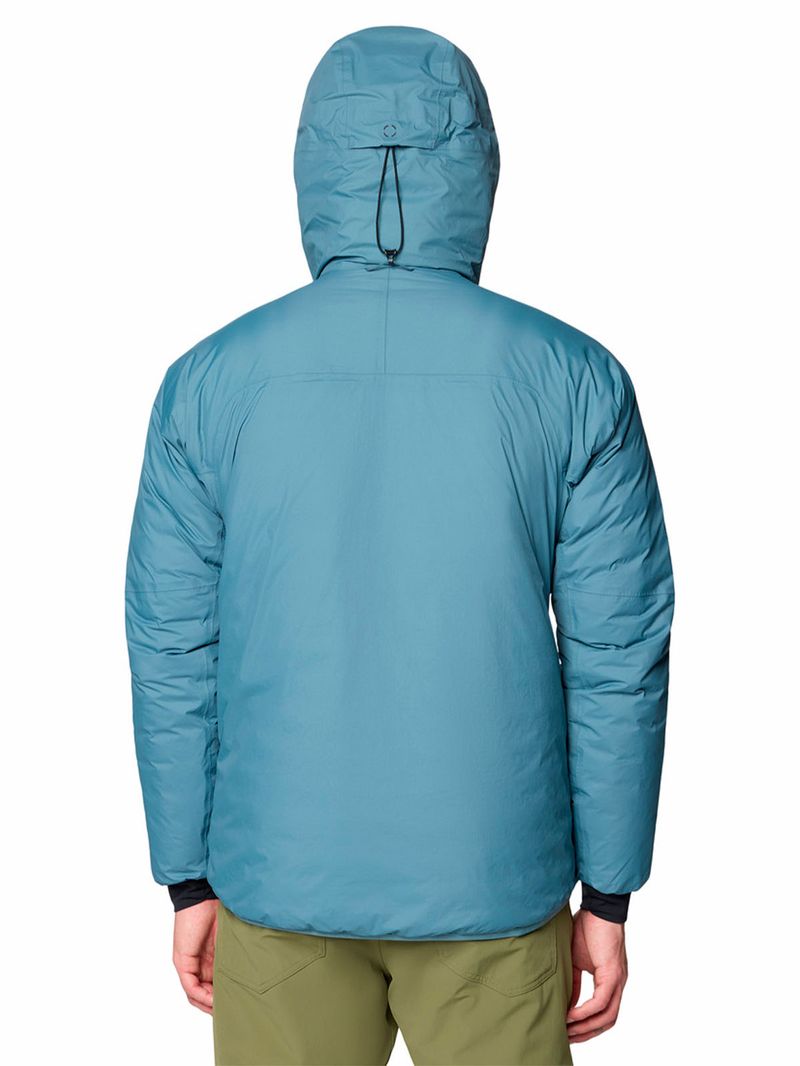 Parka Hombre Storm Whisperer Azul Mountain Hardwear