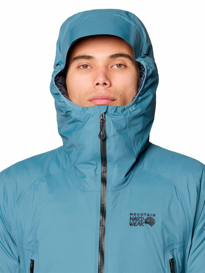 Parka Hombre Storm Whisperer Azul Mountain Hardwear