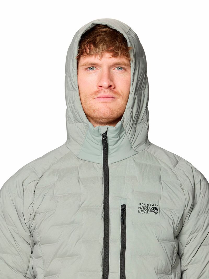 Parka Hombre Stretchdown Hoody Gris Mountain Hardwear