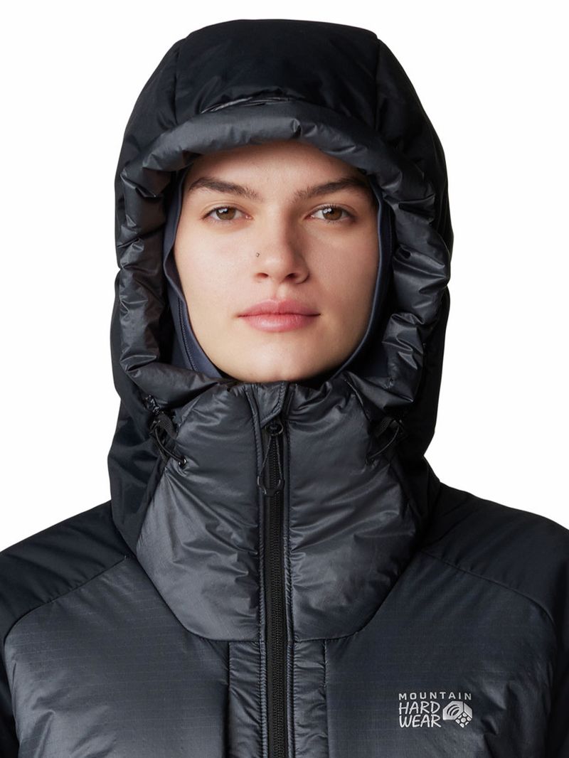 Parka Mujer Compressor Alpine Azul Mountain Hardwear