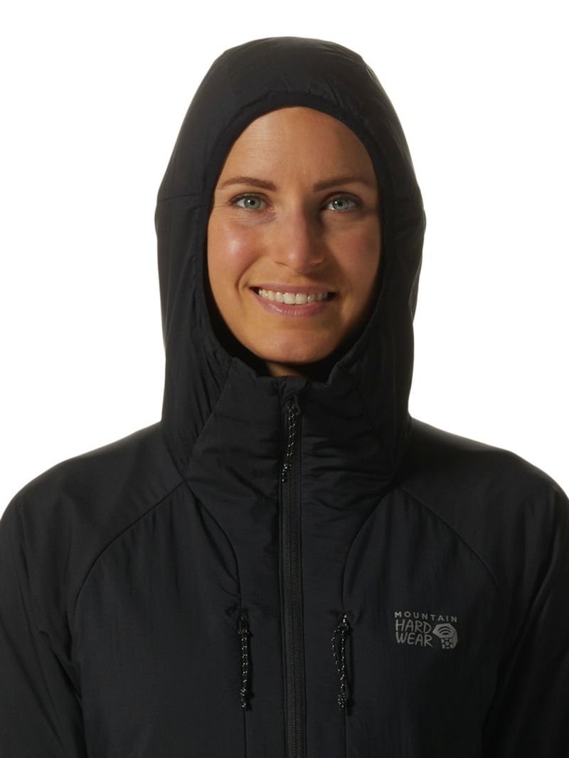 Parka Mujer Kor Airshell Warm  Negro Mountain Hardwear