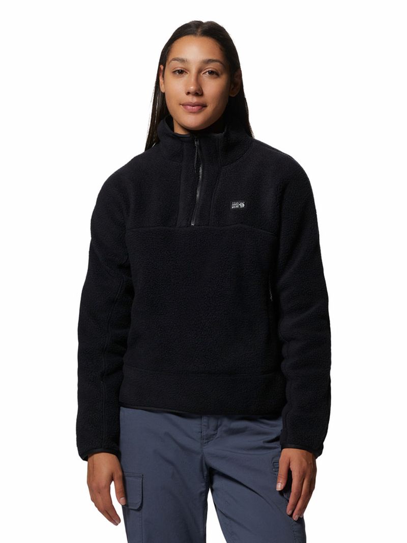 Polar Mujer Hicamp Pull Negro Mountain Hardwear