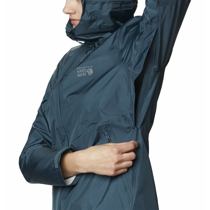 Cortaviento Mujer Arcadia Azul Mountain Hardwear