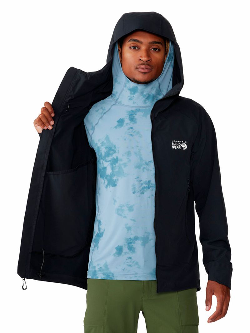 Cortaviento Hombre Chockstone Alpine Light Negro Mountain Hardwear