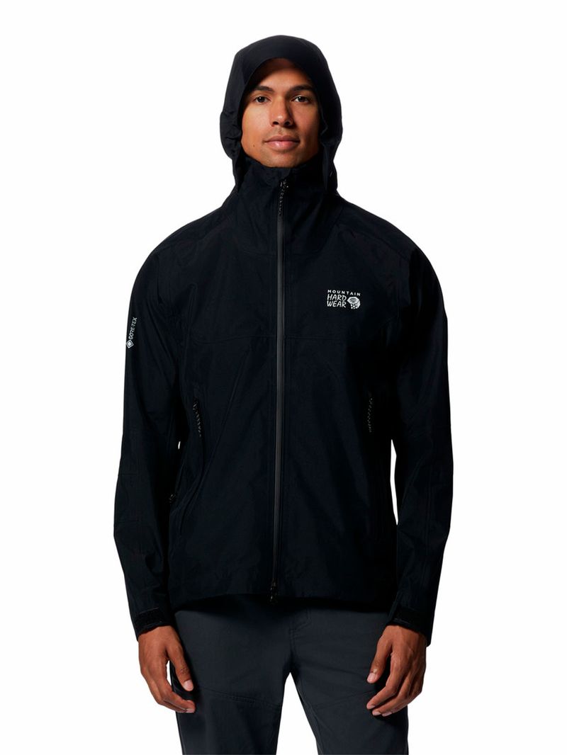 Cortaviento Hombre Trailverse Negro Mountain Hardwear