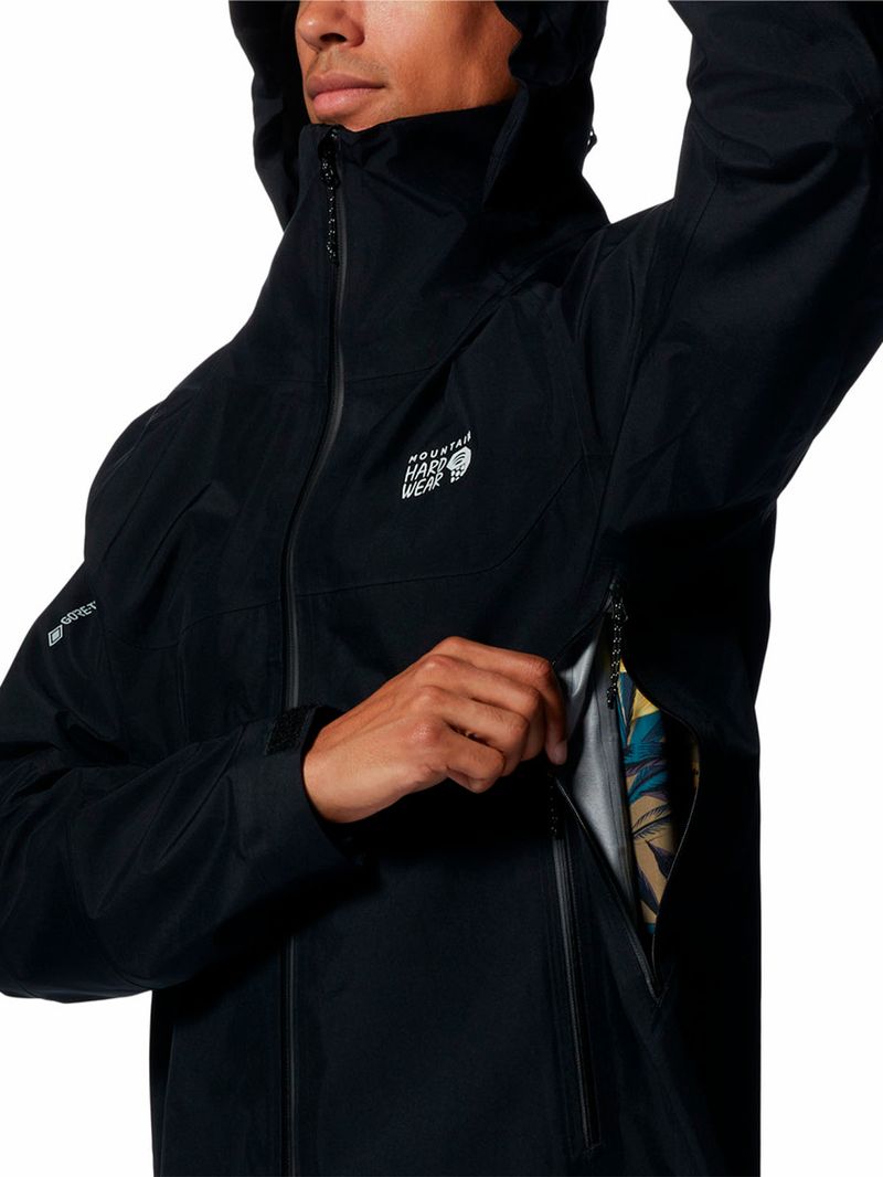 Cortaviento Hombre Trailverse Negro Mountain Hardwear