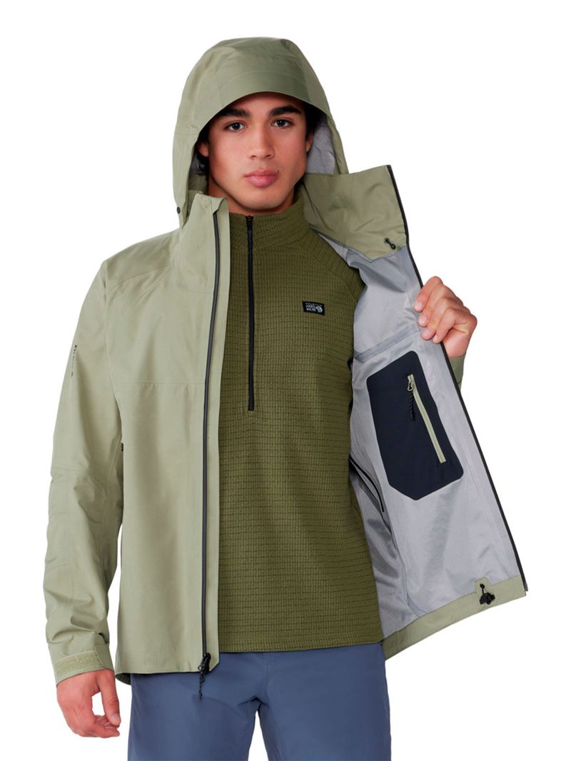 Cortaviento Hombre Trailverse Verde Mountain Hardwear