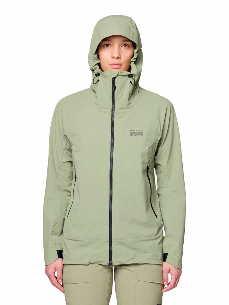 Cortaviento Mujer Chockstone Alpine Light Verde Mountain Hardwear