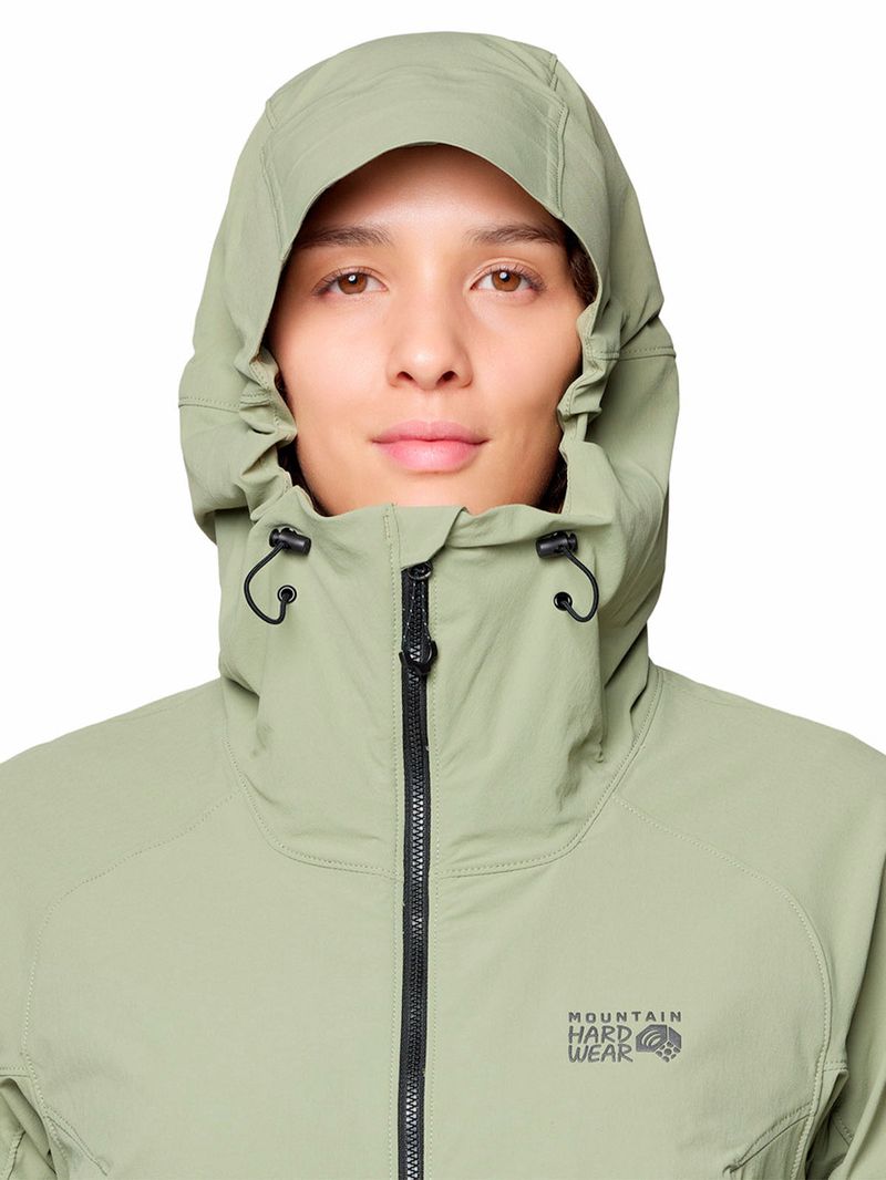 Cortaviento Mujer Chockstone Alpine Light Verde Mountain Hardwear