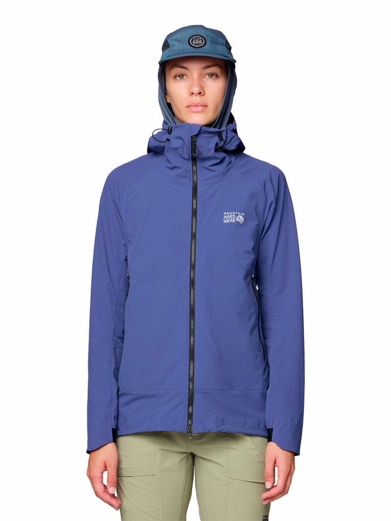 Cortaviento Mujer Chockstone Alpine Light Azul Mountain Hardwear