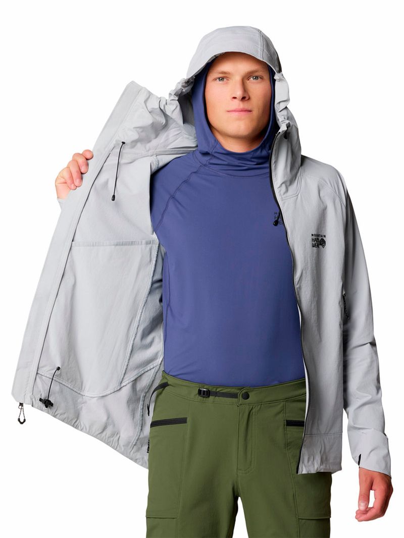 Cortaviento Hombre Chockstone Alpine Light Gris Mountain Hardwear