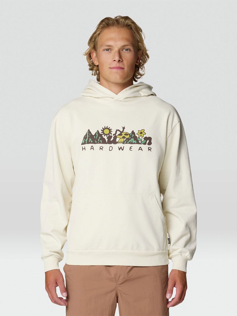 Poleron Hombre Mountains Collab Gris Mountain Hardwear