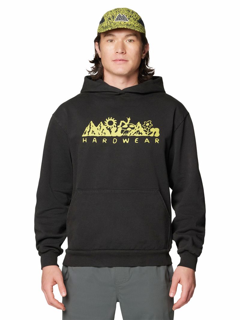 Poleron Hombre Mountains Collab Gris Mountain Hardwear