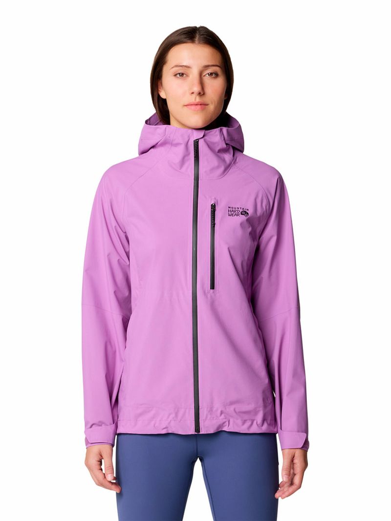 Cortaviento Mujer Stretch Morado Mountain Hardwear