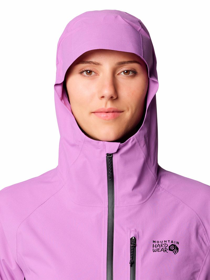 Cortaviento Mujer Stretch Morado Mountain Hardwear