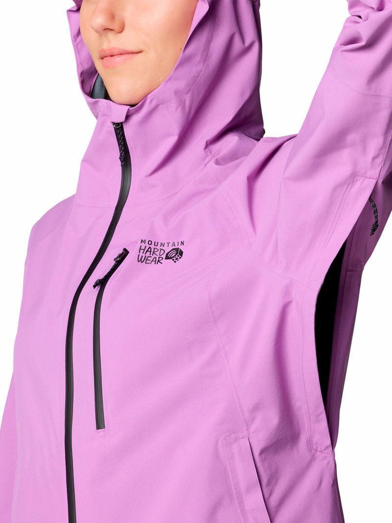 Cortaviento Mujer Stretch Morado Mountain Hardwear