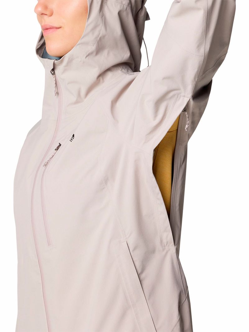 Cortaviento Mujer Stretch Ozonic Café Mountain Hardwear