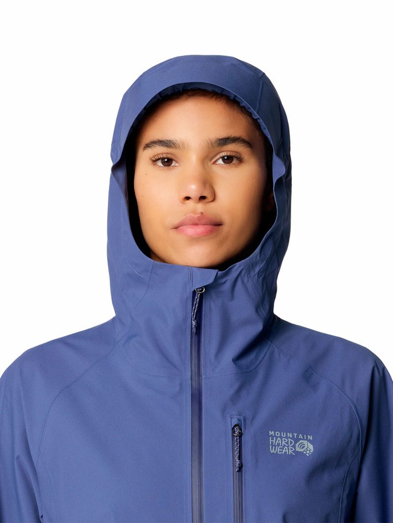 Cortaviento Mujer Stretch Ozonic Azul Mountain Hardwear