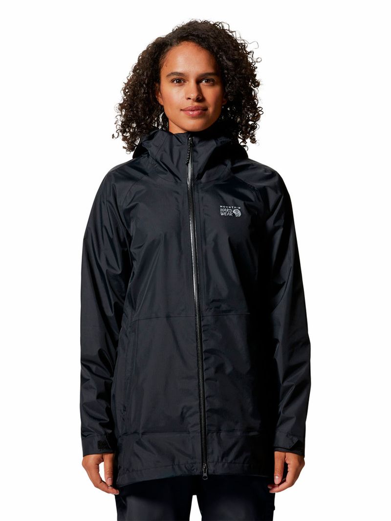 Cortaviento Mujer Threshold Negro Mountain Hardwear