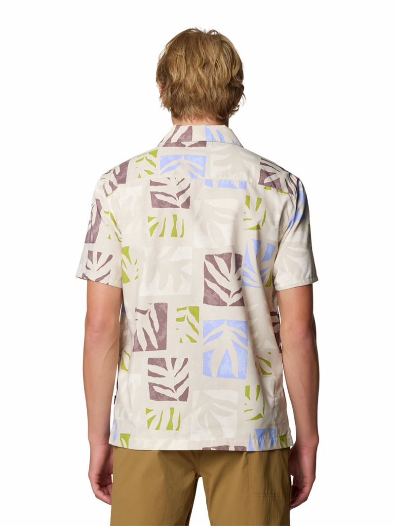 Camisa Manga Corta Trail Sender Gris Mountain Hardwear