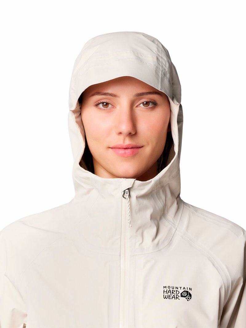 Cortaviento Mujer Threshold Blanco Mountain Hardwear