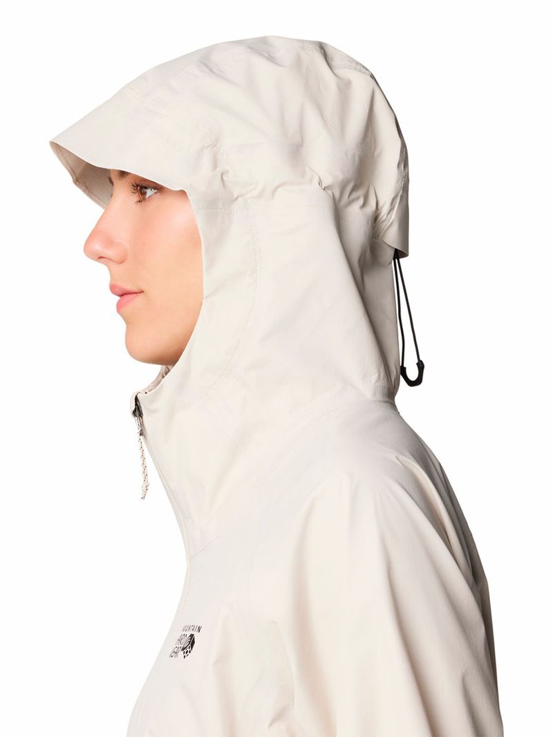 Cortaviento Mujer Threshold Blanco Mountain Hardwear