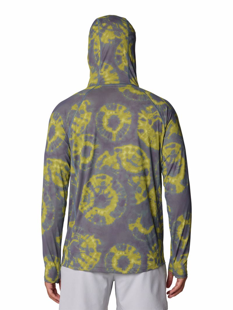 Polera Manga Larga Hombre Crater Lake Azul Mountain Hardwear