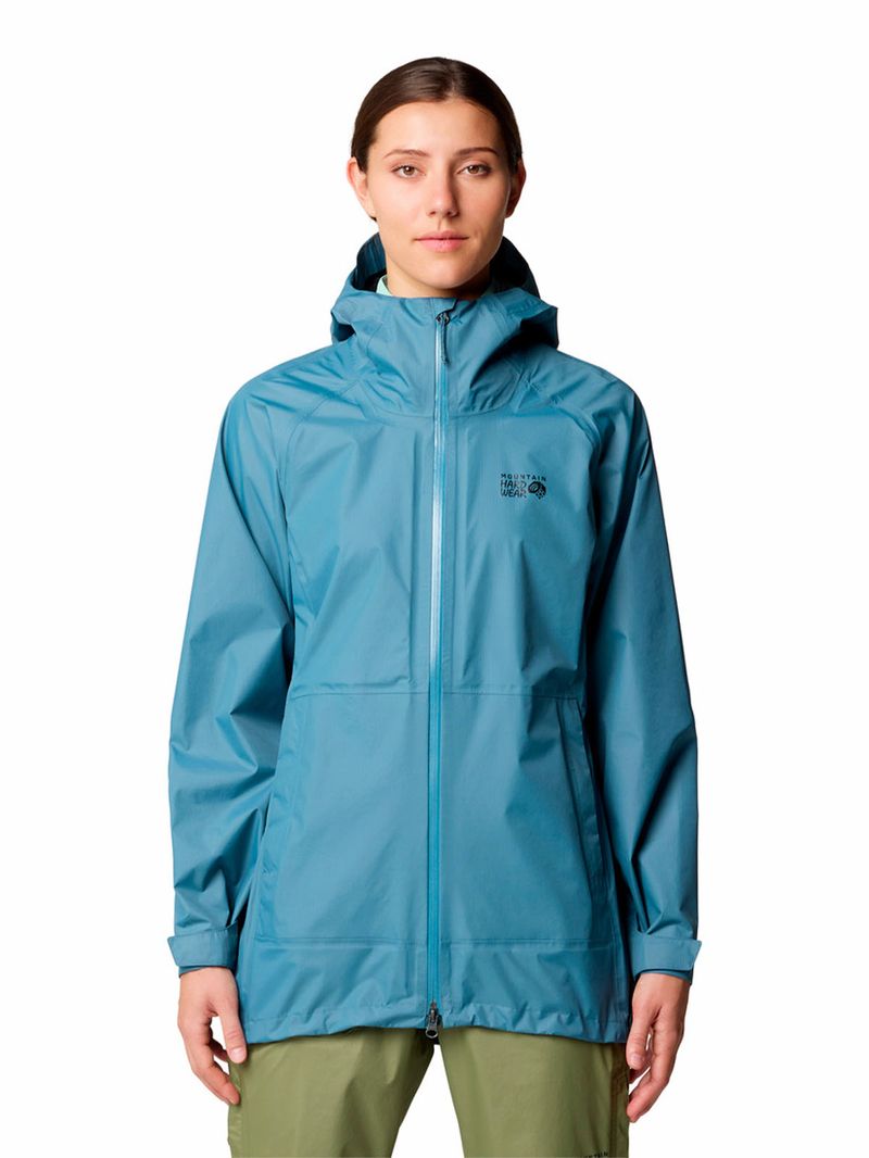 Cortaviento Mujer Threshold Azul Mountain Hardwear