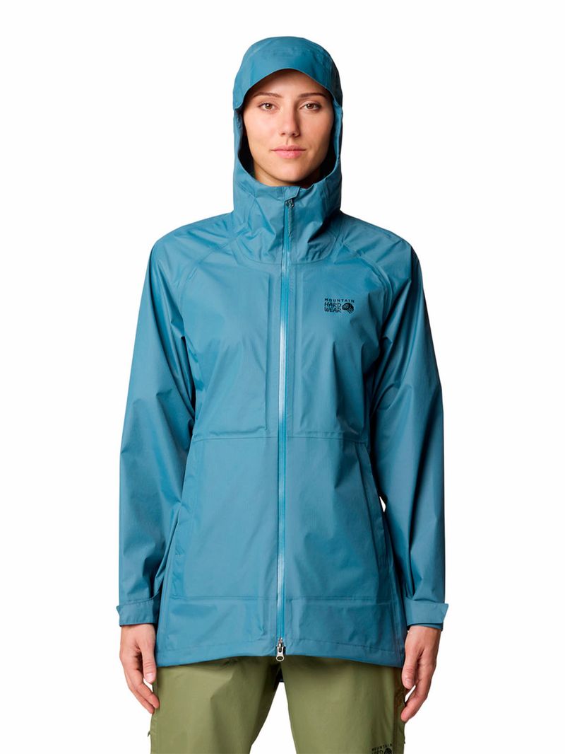 Cortaviento Mujer Threshold Azul Mountain Hardwear