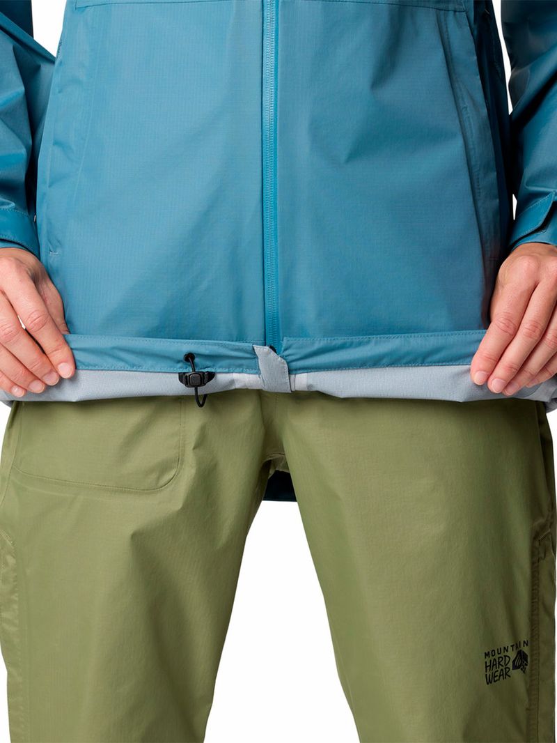 Cortaviento Mujer Threshold Azul Mountain Hardwear