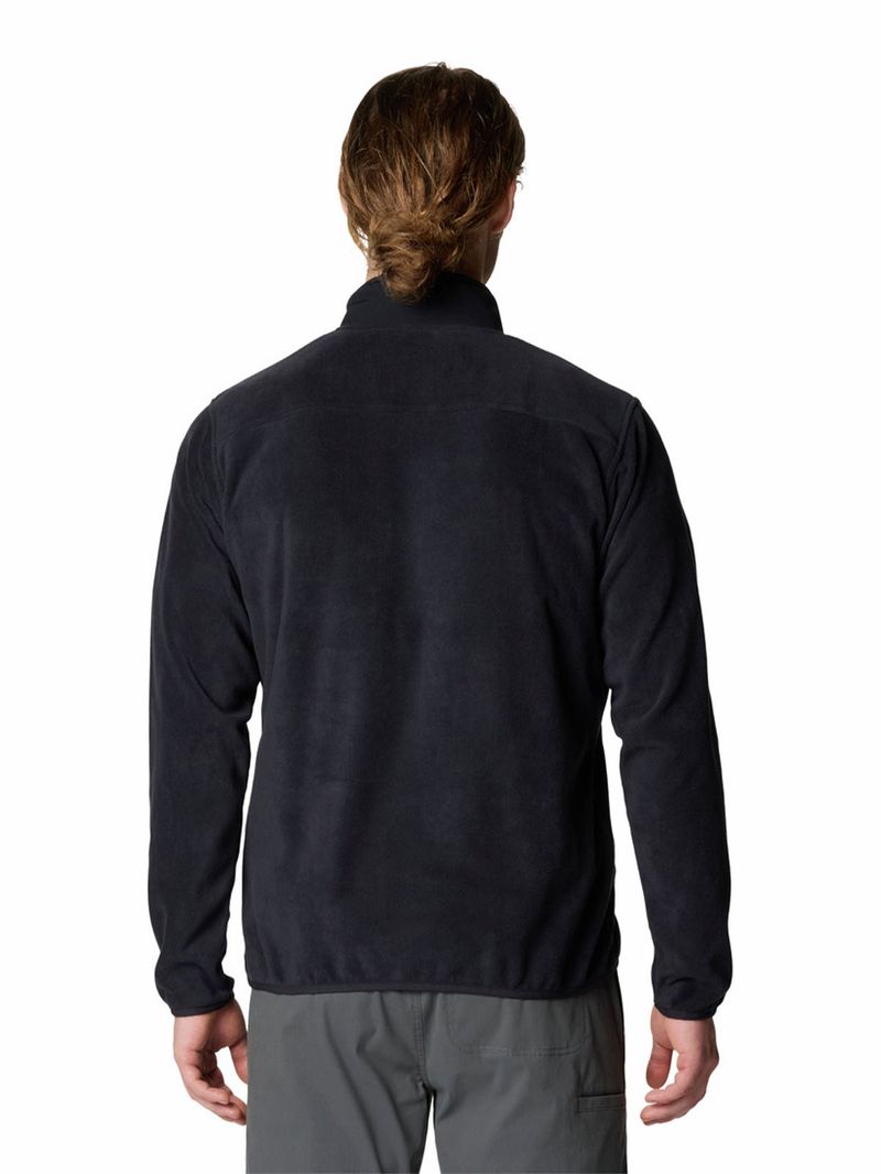 Polar Hombre Microchill Half Snap Negro Mountain Hardwear