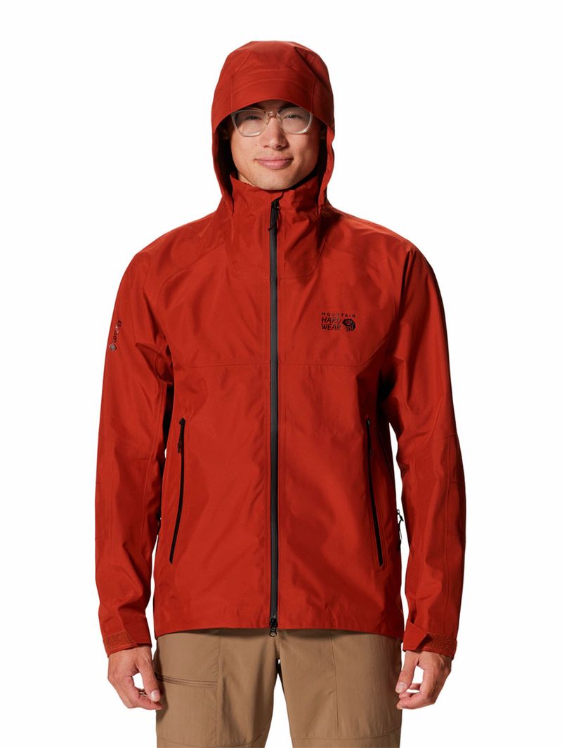 Cortaviento Hombre Trailverse  Rojo Mountain Hardwear
