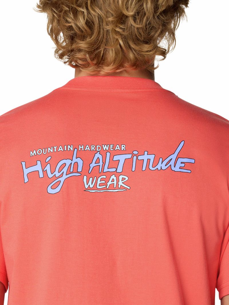 Polera Manga Corta Hombre High Altitude Amarillo Mountain Hardwear