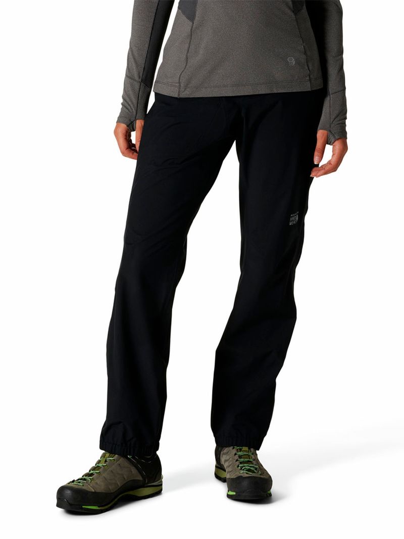 Pantalón Mujer Stretch Ozonic Negro Mountain Hardwear
