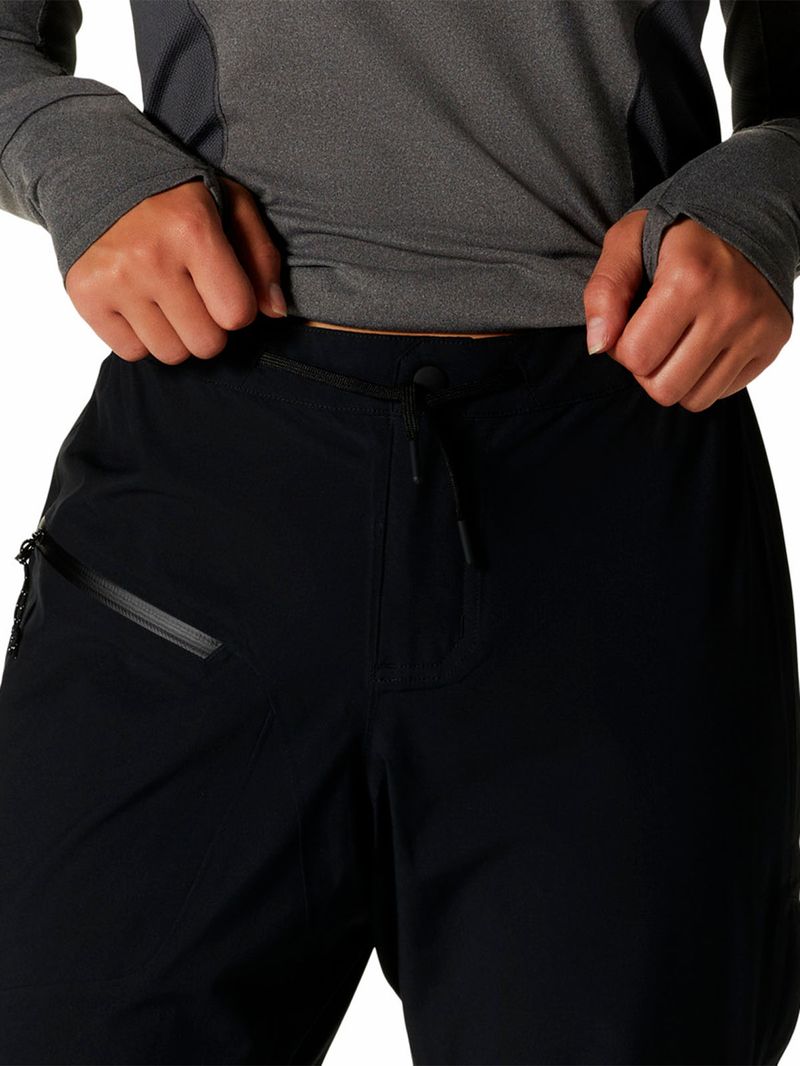 Pantalón Mujer Stretch Ozonic Negro Mountain Hardwear