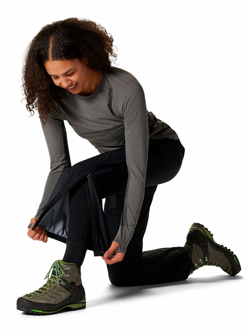 Pantalón Mujer Stretch Ozonic Negro Mountain Hardwear