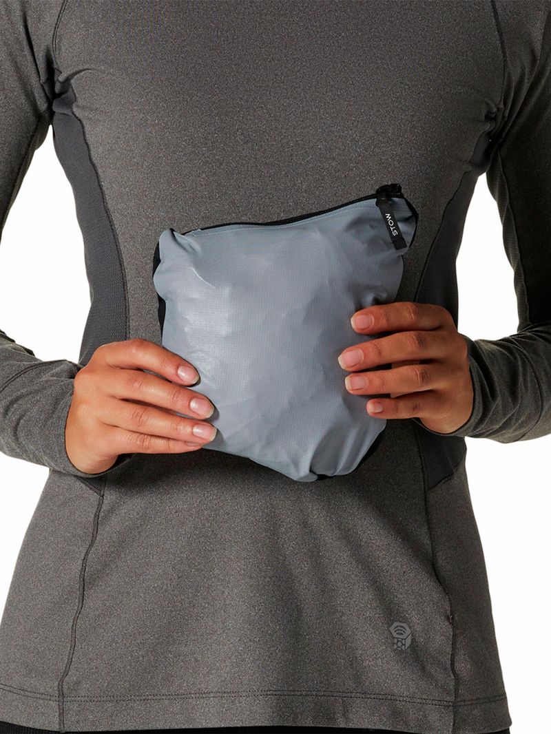 Pantalón Mujer Stretch Ozonic Negro Mountain Hardwear