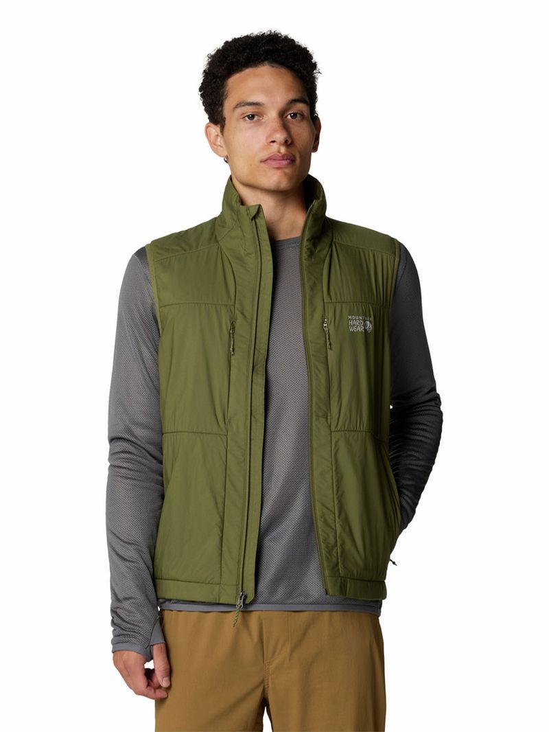 Polera Sin Manga Hombre Kor Airshell Verde Mountain Hardwear