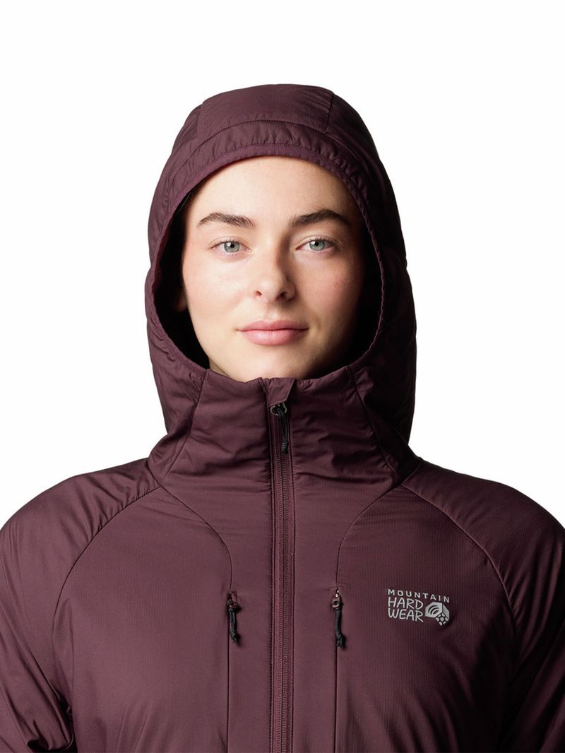 Parka Mujer Kor Airshell Warm Morado Mountain Hardwear