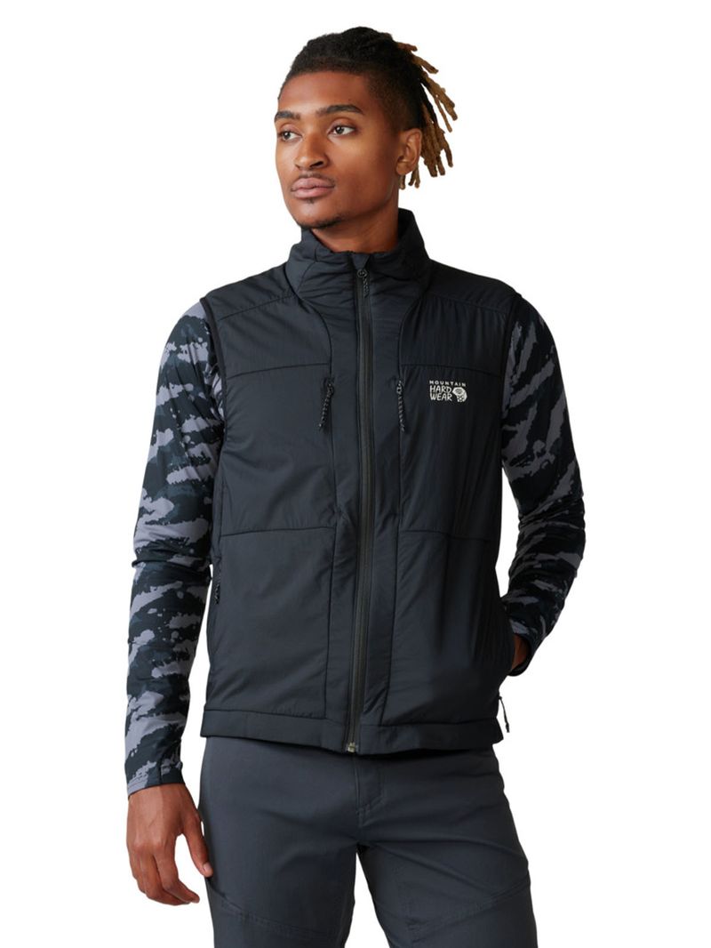 Polera Sin Manga Hombre Kor Airshell Negro Mountain Hardwear