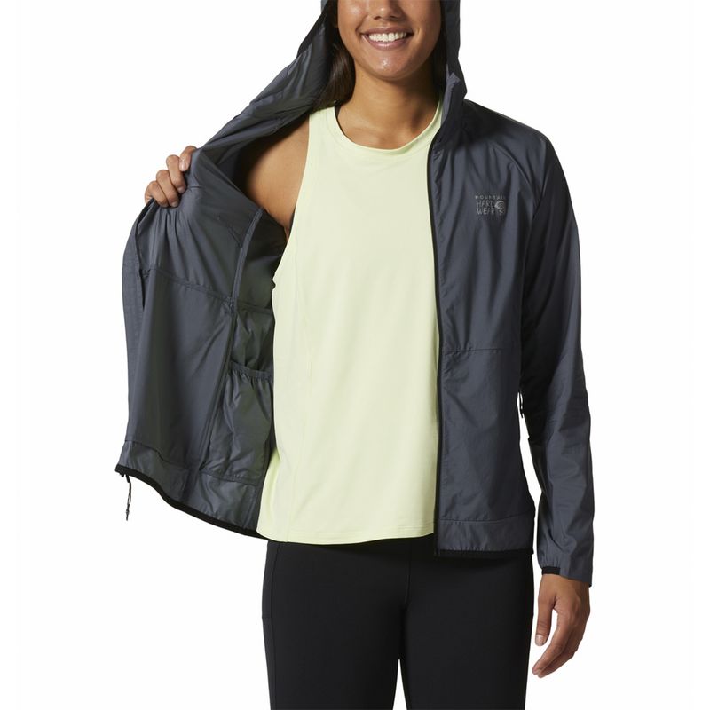 Cortaviento Mujer Kor Airshell Azul Mountain Hardwear
