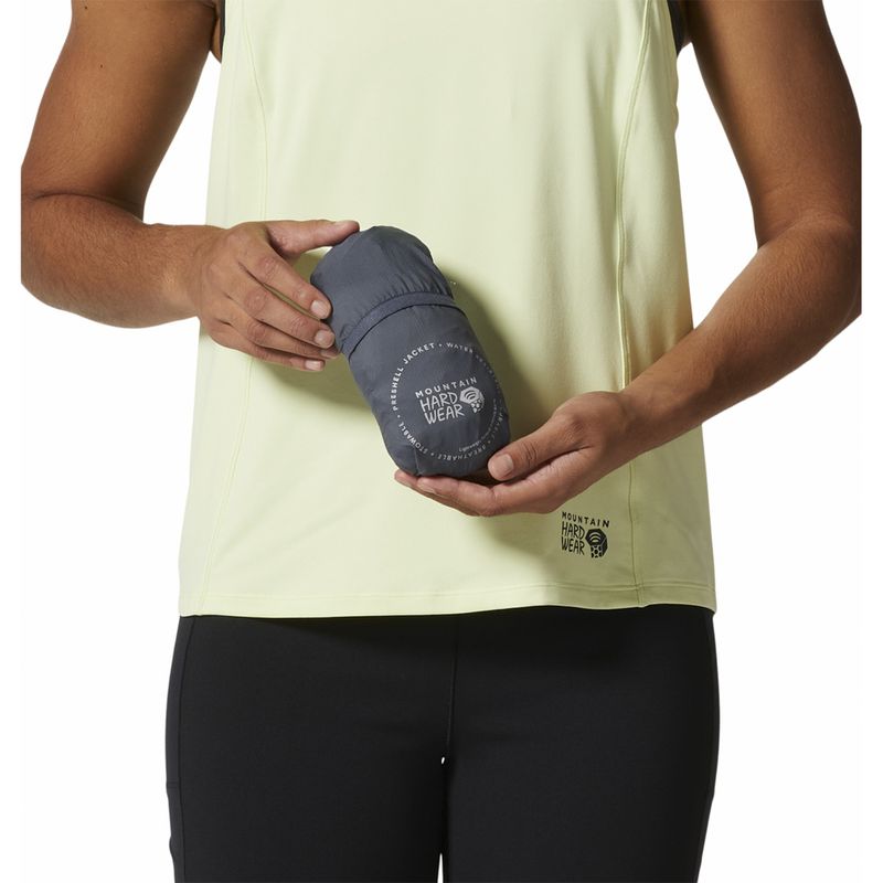 Cortaviento Mujer Kor Airshell Azul Mountain Hardwear